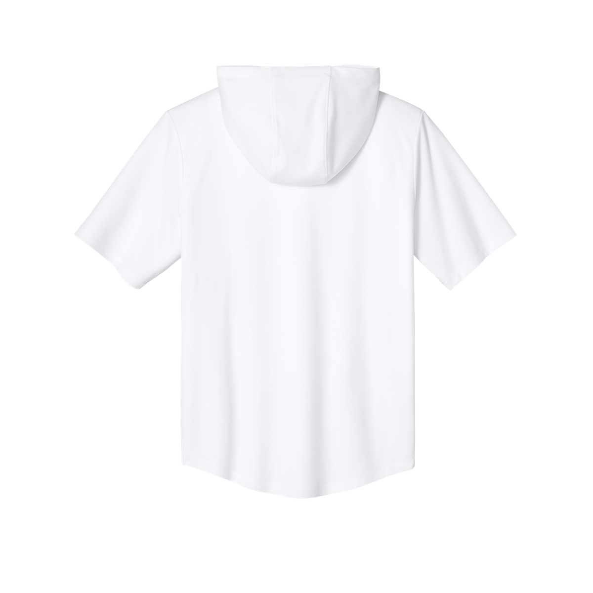 Swag Short Sleeve Hoodie - White
