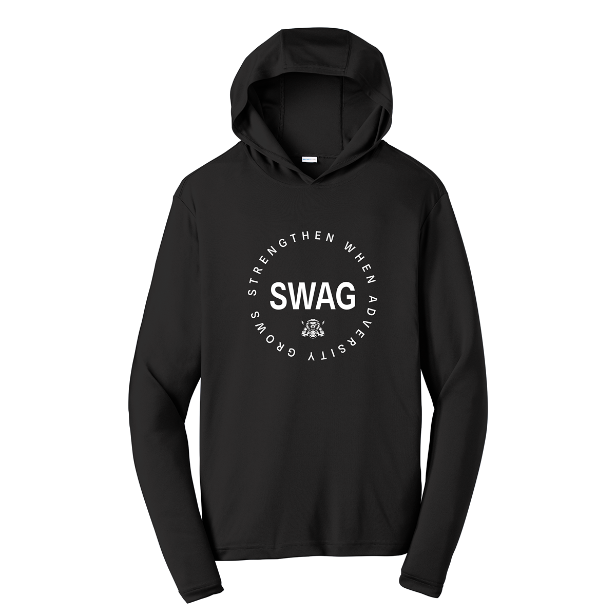 Swag Dri Fit Long Sleeve Hoodie - Black