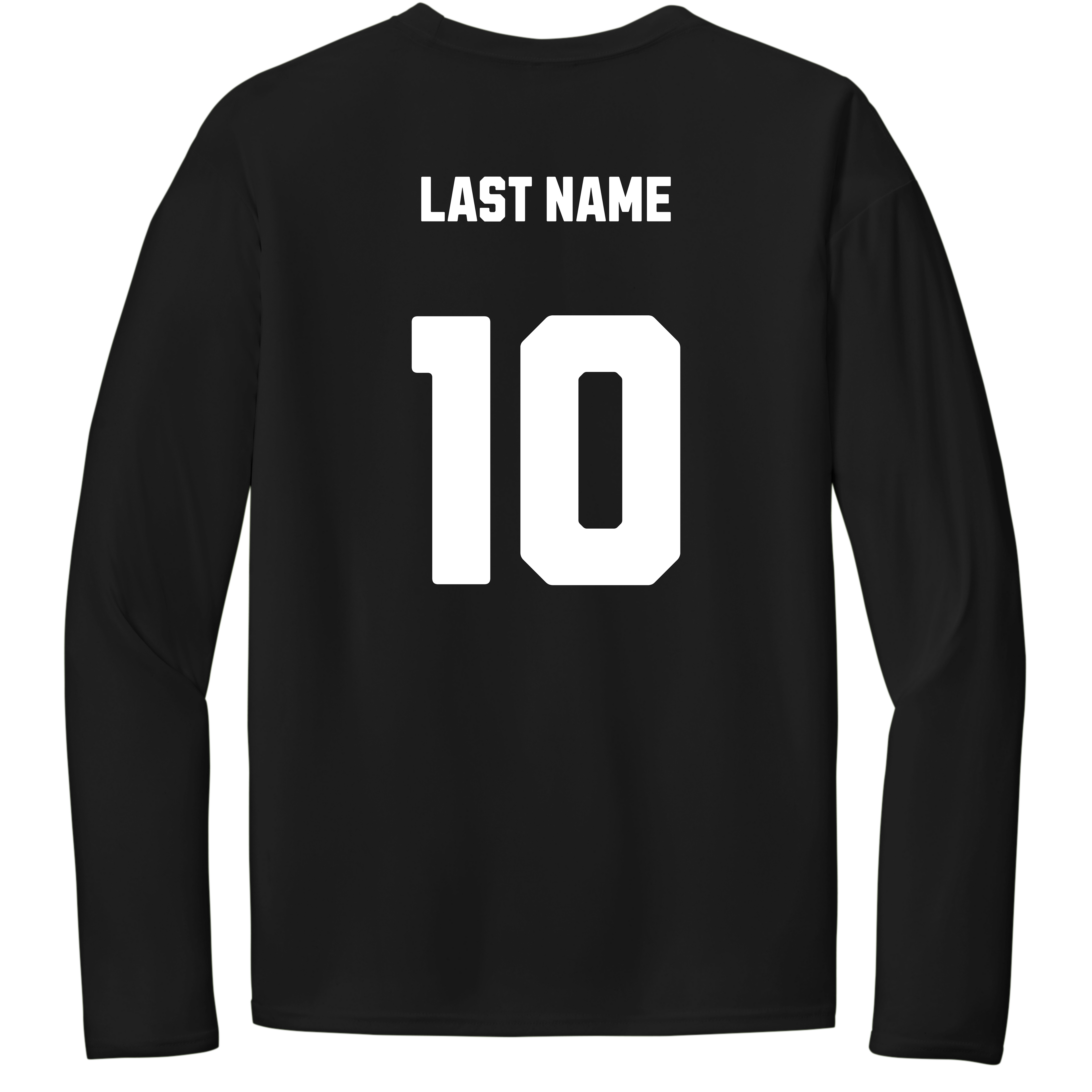 Swag Dri Fit Long Sleeve Fan Shirt - Black